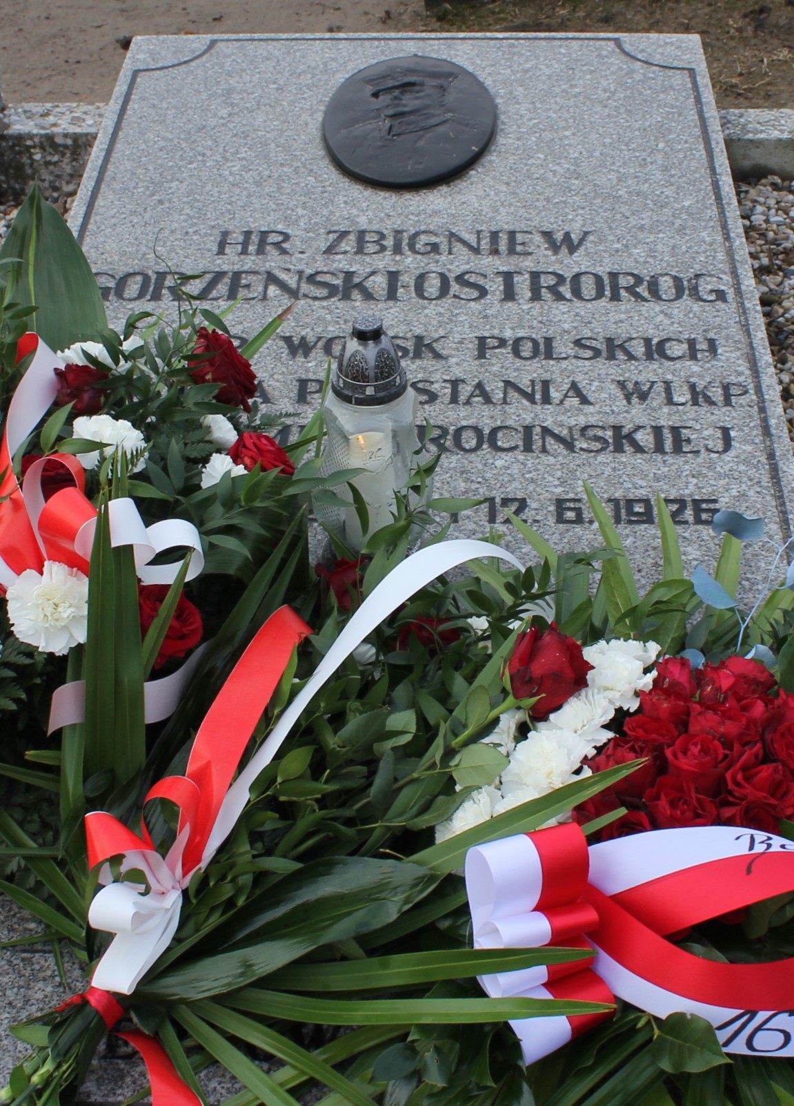 major Zbigniew Ostroróg-Gorzeński - 92. rocznica śmierci - UROCZYSTOŚCI w Lgowie