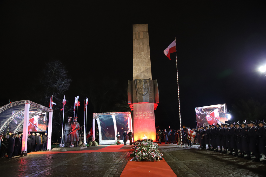 Uroczystości z okazji 100. rocznicy wybuchu Powstania Wielkopolskiego - relacja z obchodów w Poznaniu