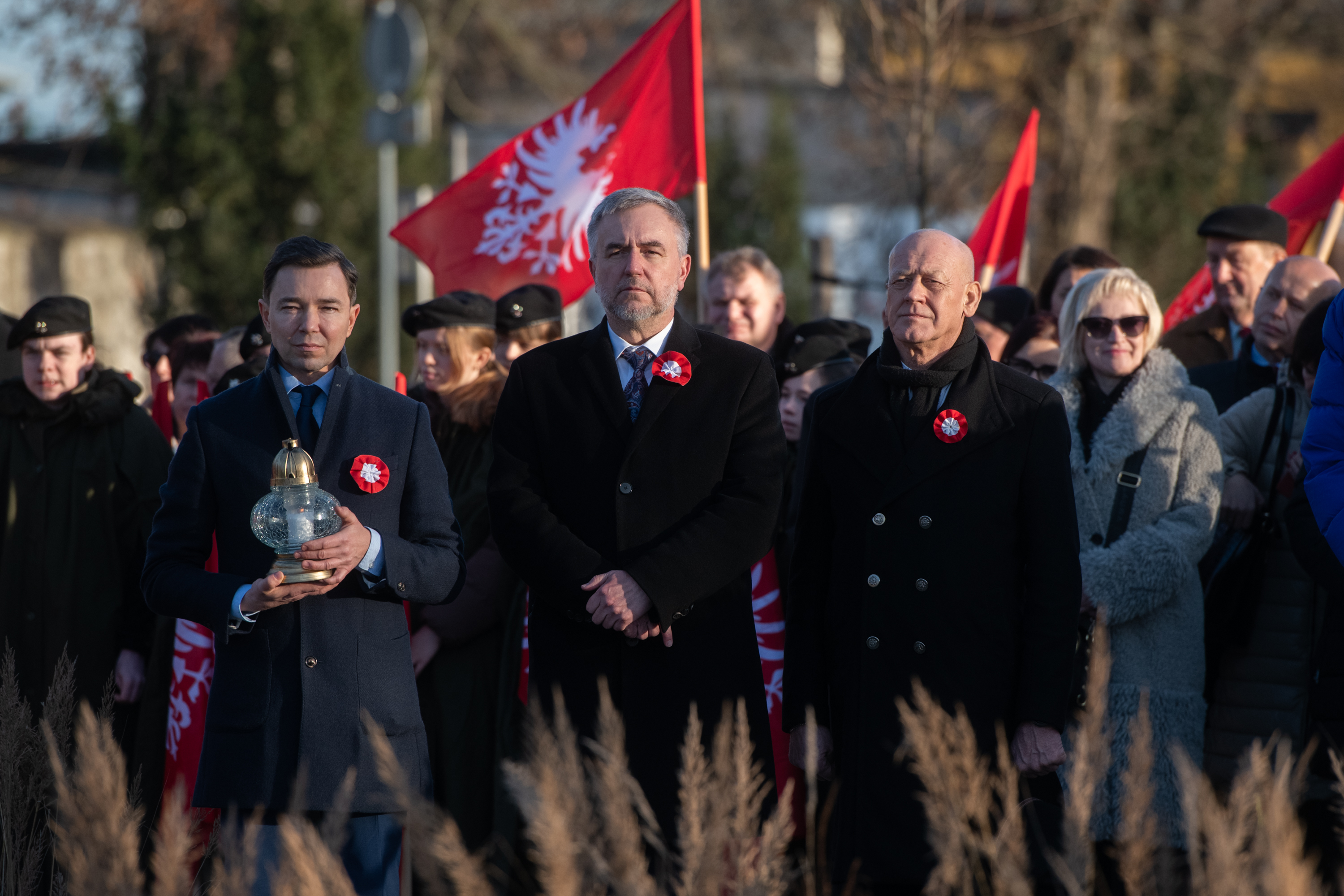 Marszałek odsłonił pomnik Powstańca Wielkopolskiego w Jaraczewie