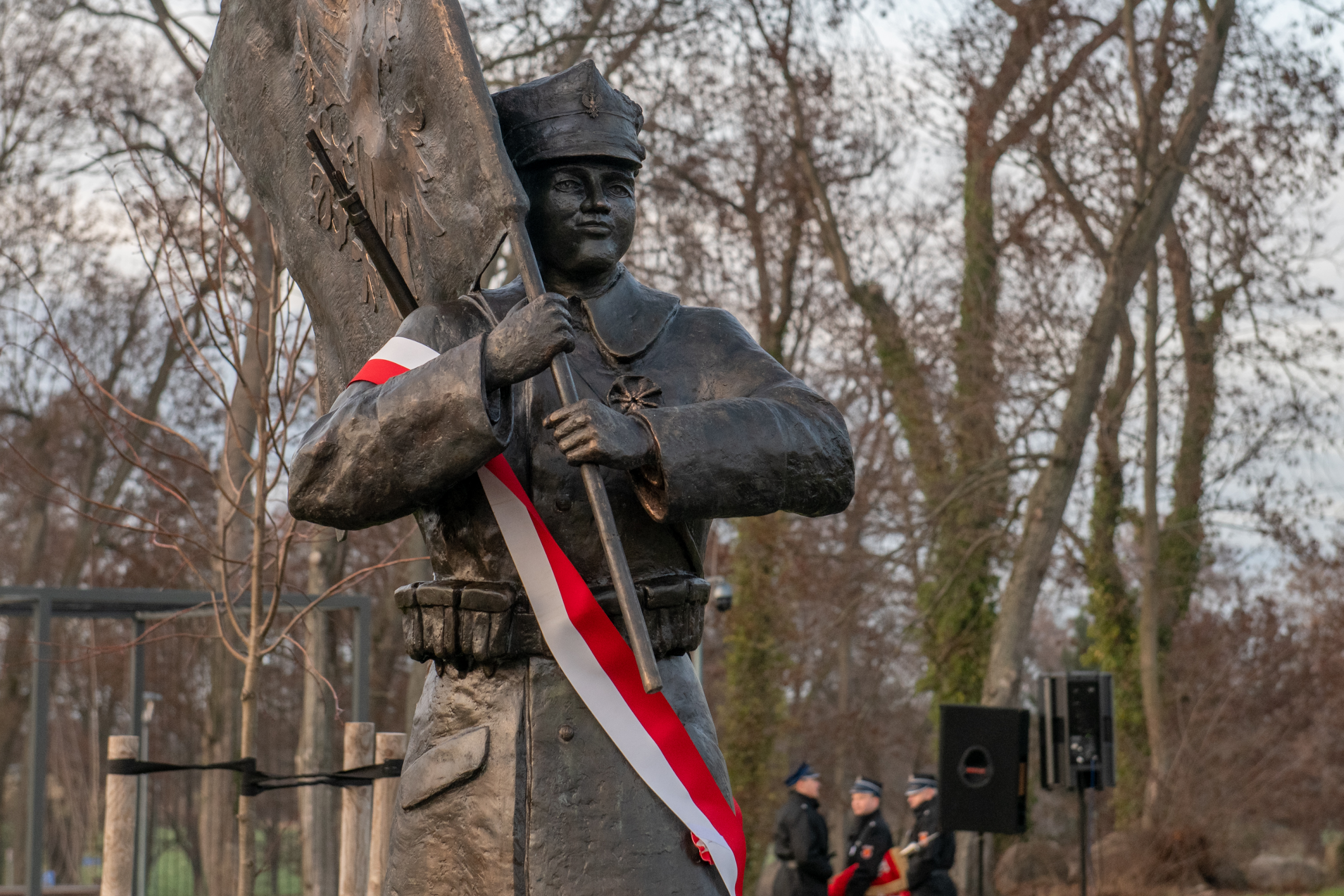 Marszałek odsłonił pomnik Powstańca Wielkopolskiego w Jaraczewie