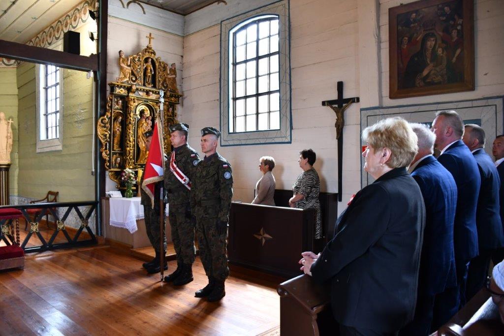 Uroczystości ku czci majora Zbigniewa Gorzeńskiego-Ostroroga w Lgowie