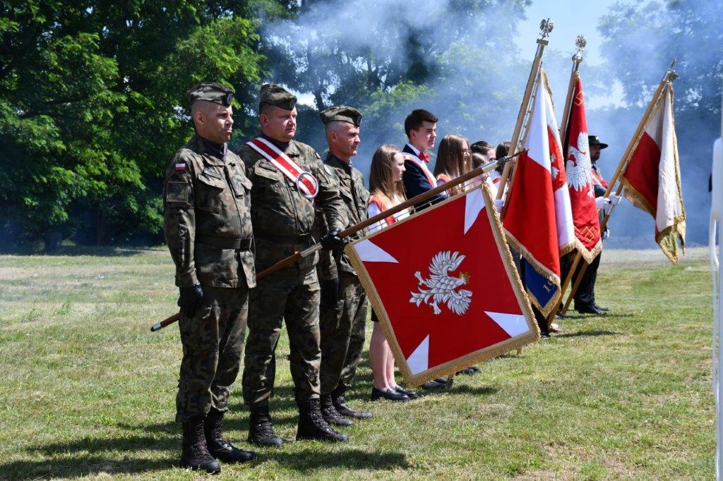 Uroczystości ku czci majora Zbigniewa Gorzeńskiego-Ostroroga w Lgowie