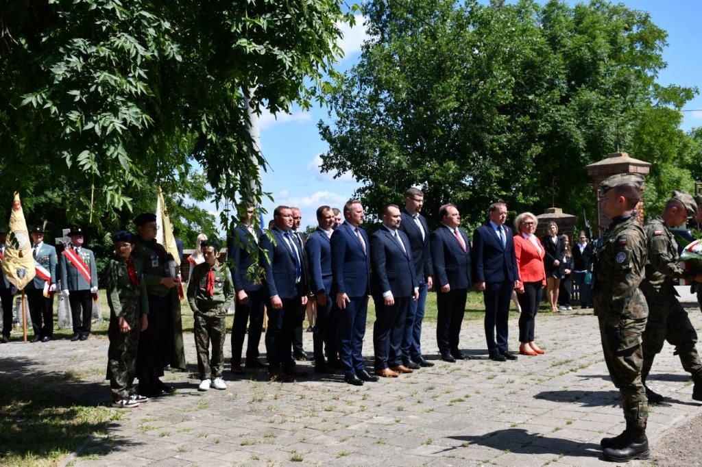 Uroczystości ku czci majora Zbigniewa Gorzeńskiego-Ostroroga w Lgowie