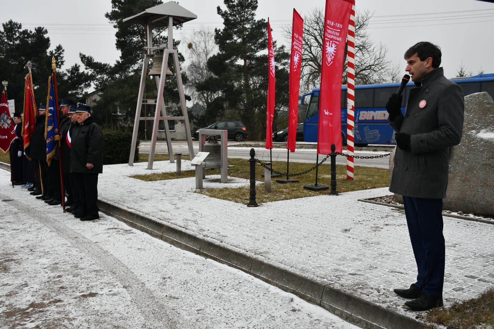 Uroczystości upamiętniające 106. rocznicę walk pod Romanowem i Walkowicami w Gminie Czarnków w trakcie Powstania Wielkopolskiego