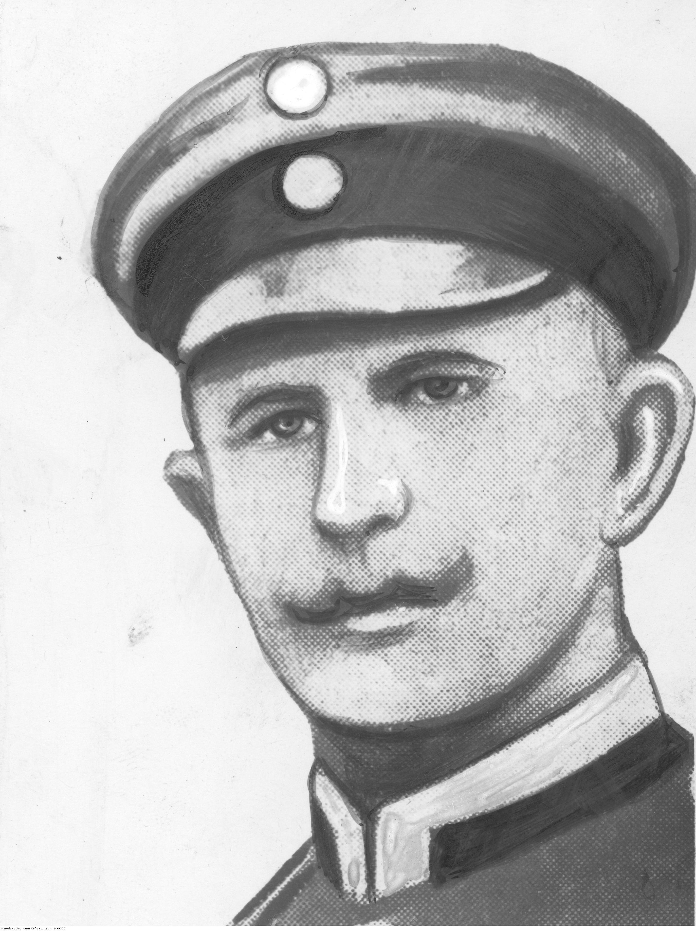 Portret mężczyzny w mundurze